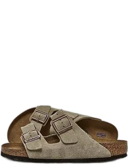 Arizona Suede Leather Soft Footbed Sandals
