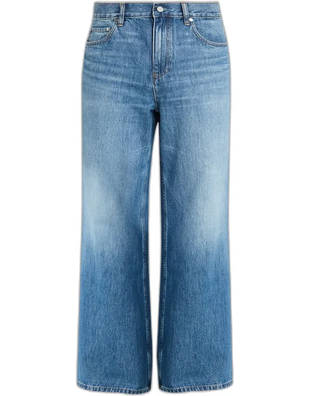 Low-rise Relaxed Straight Leg Jeans