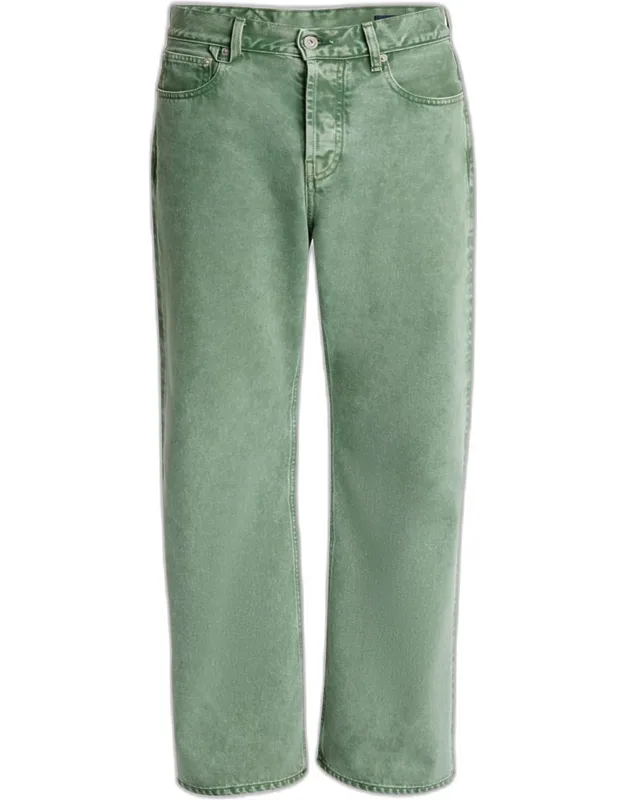 Le De-nimes Straight-fit Jeans