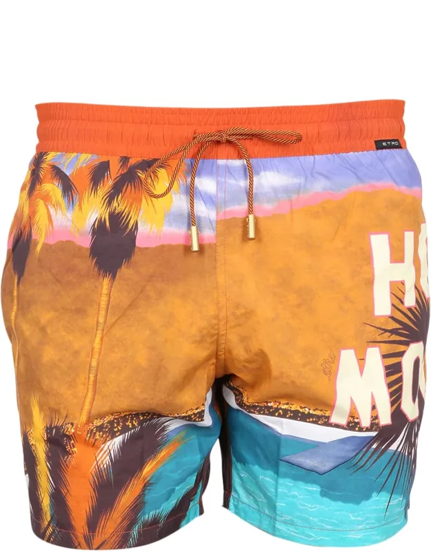 Etro Boxer Swimsuit Made In Italia