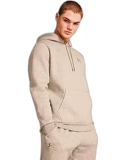 Essential Icon Fleece Hoodie - Ultra-soft Cotton Blend With Adjustable Hood