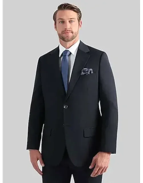 Tailored Fit Windowpane Premium Stretch Suit