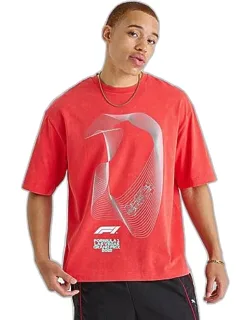 F1 Las Vegas Grand Prix 2025 Track Graphic T-shirt