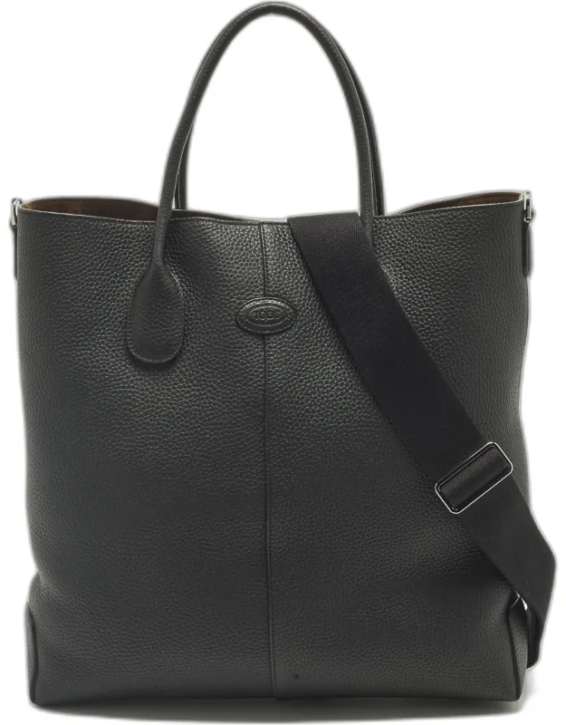 Medium Leather Shopper Tote