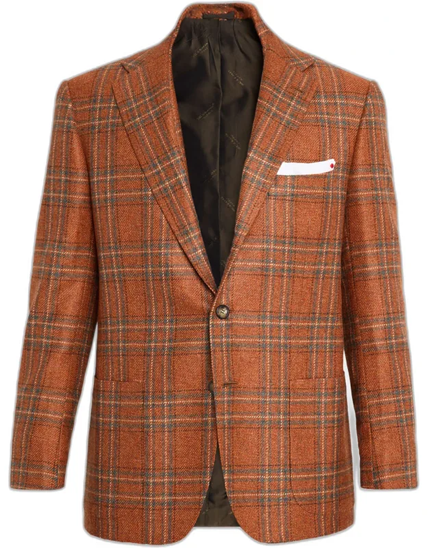 Cashmere Glen Plaid Sport Coat