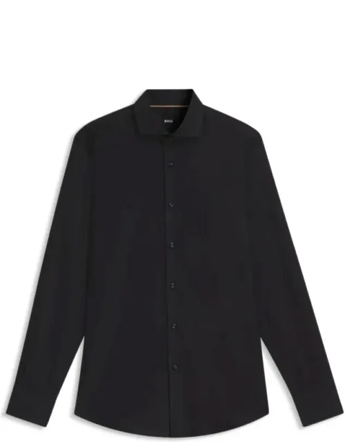 Structured Cotton Slim-fit Shirt