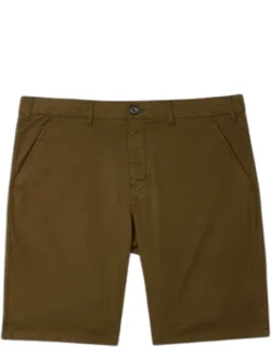 Organic Cotton-twill Shorts