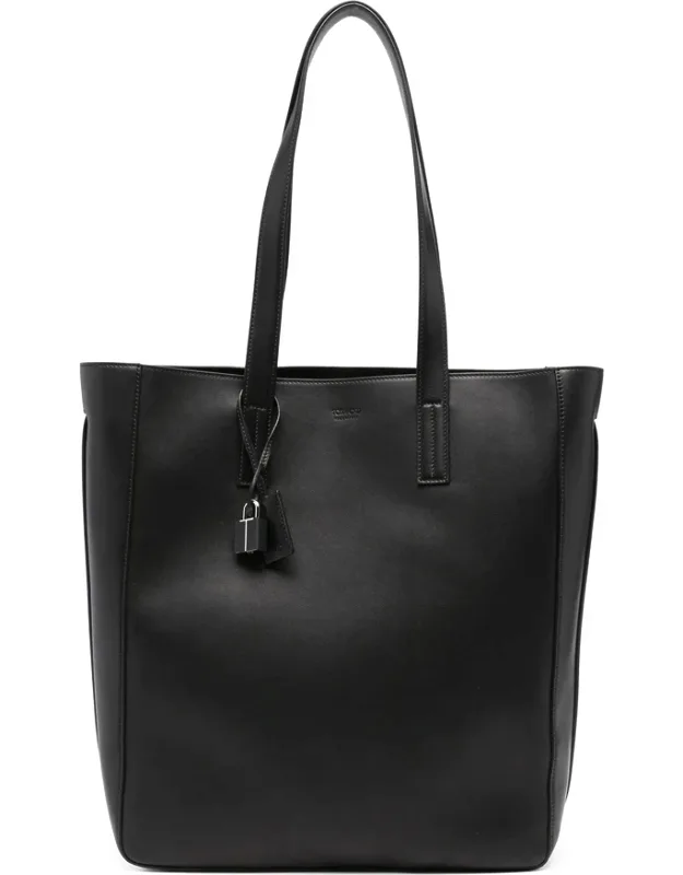 Padlock-charm Tote Bag