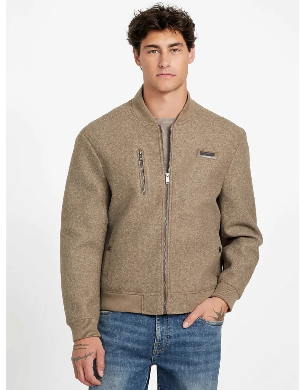 Alonzo Full-zip Biker Jacket