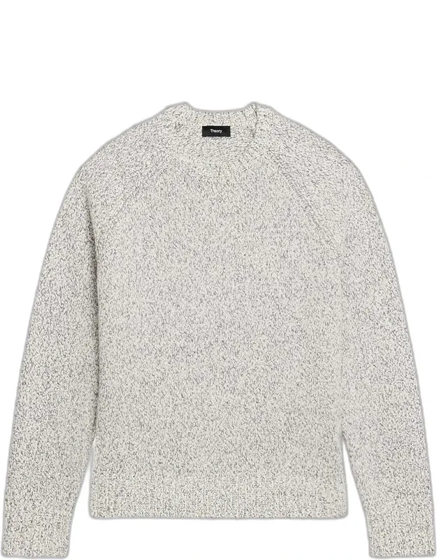 Wool Soft Twist Crewneck Sweater