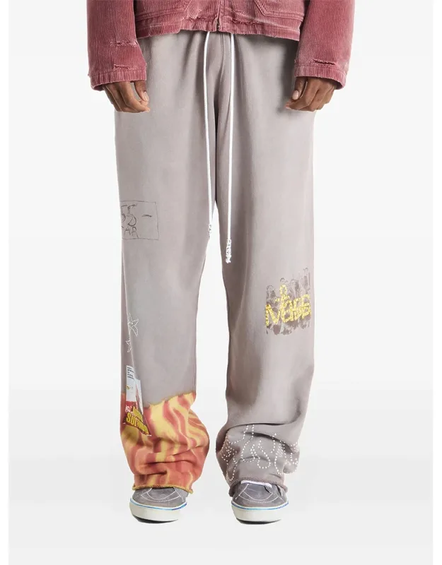 Mass Print Sweatpants