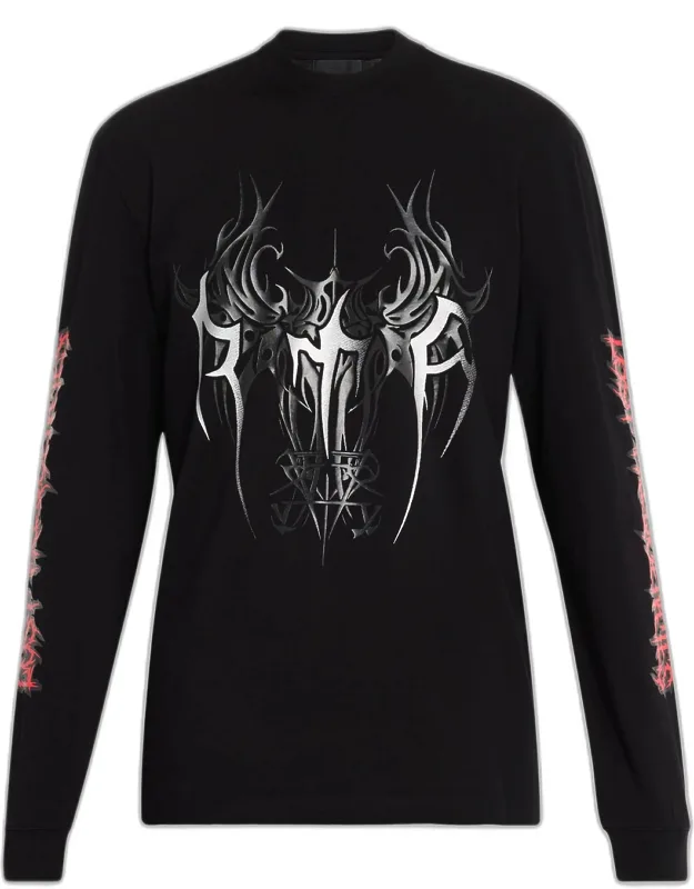 Lawrence Cyber Sigilism Long-sleeve T-shirt