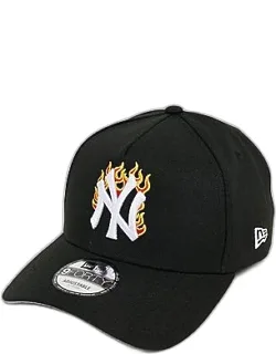 A-frame Flames Snapback Hat