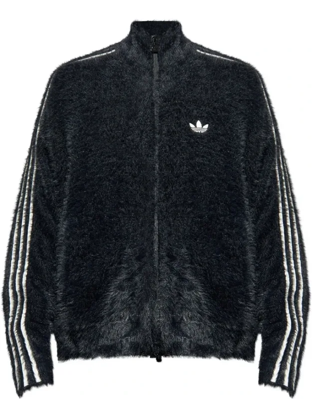 3-stripes Zip-up Cardigan