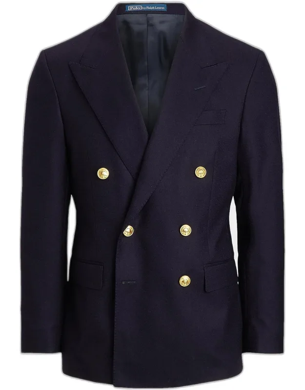 The Iconic Doeskin Double-breasted Blazer