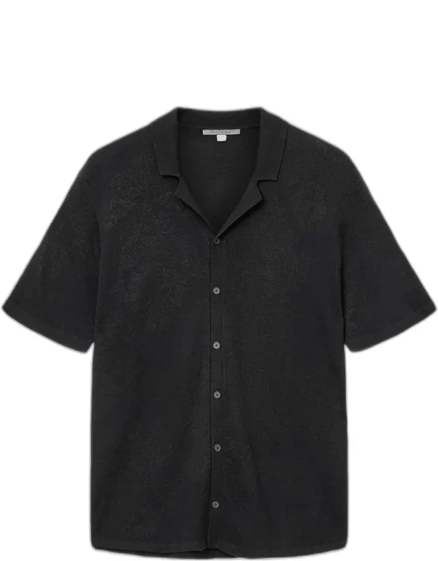 Arlon Organic Cotton Paisley Jacquard Shirt