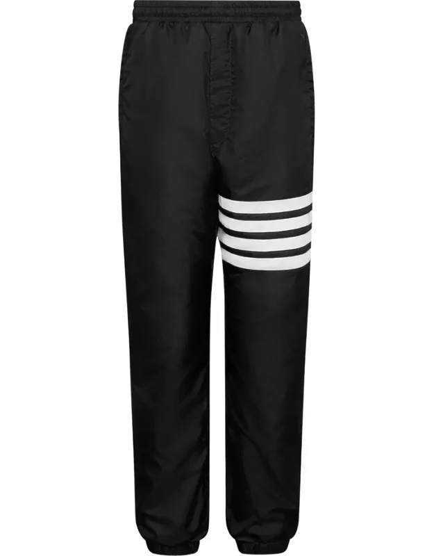Shiny Ripstop 4-bar Track Pants