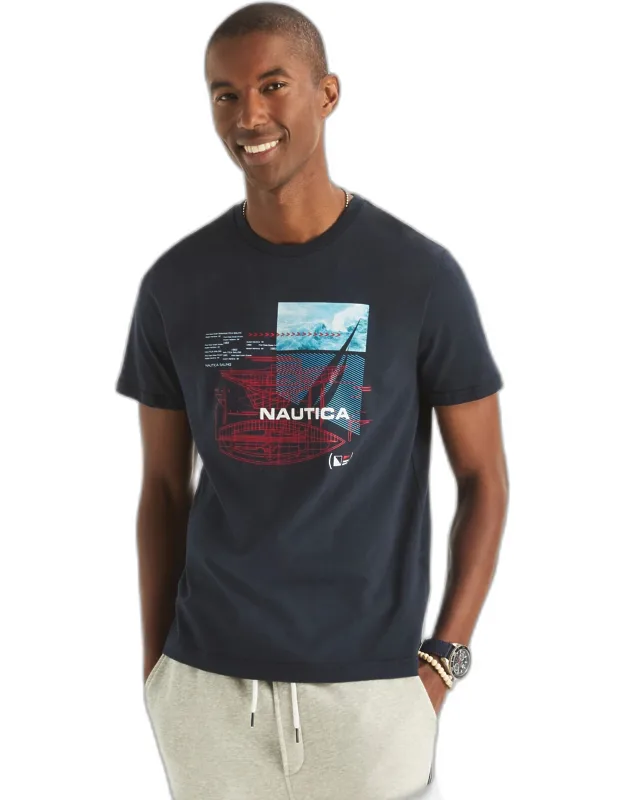 Sailing Graphic T-shirt