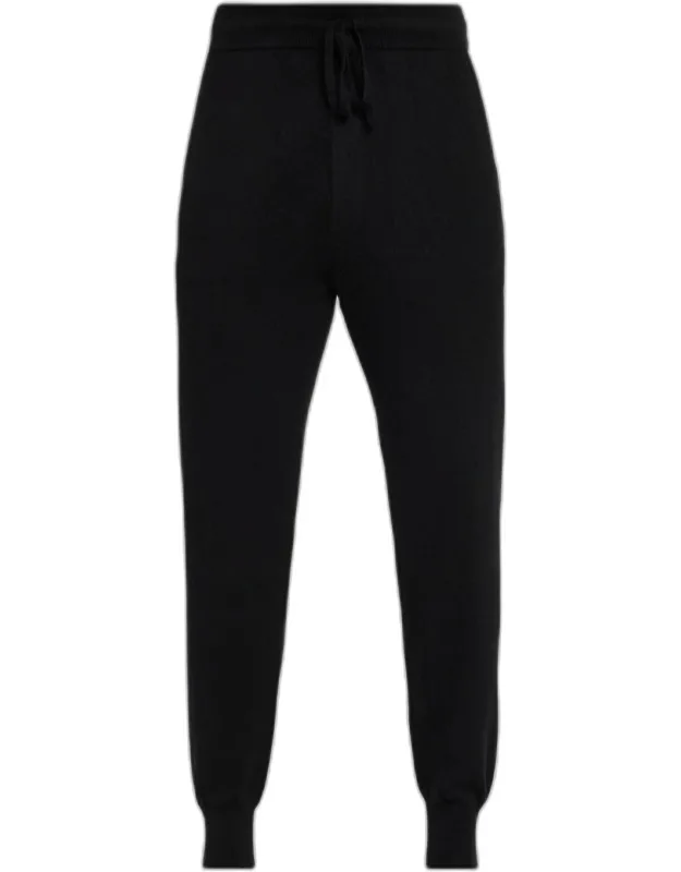Cashmere Knit Slim Drawstring Joggers