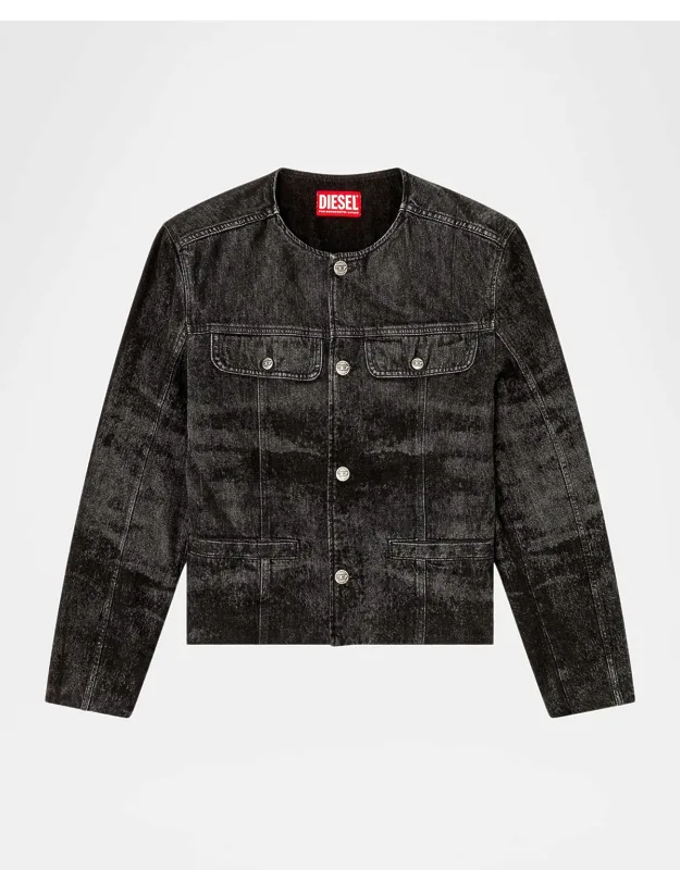 Denim Cropped Jacket