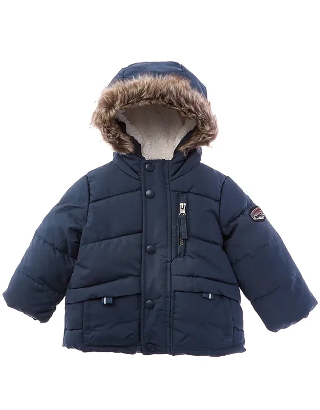 Grosgrain Trim Parka