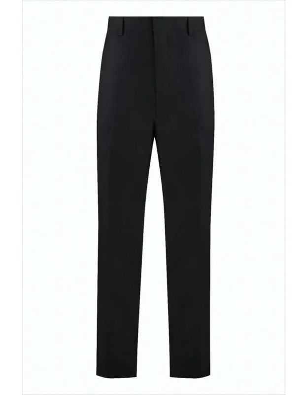 Tailored Straight-leg Suit Pants