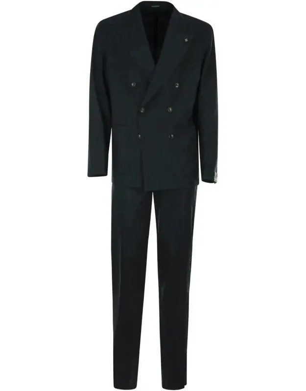 Wool And Cashmere Double-breasted Suit