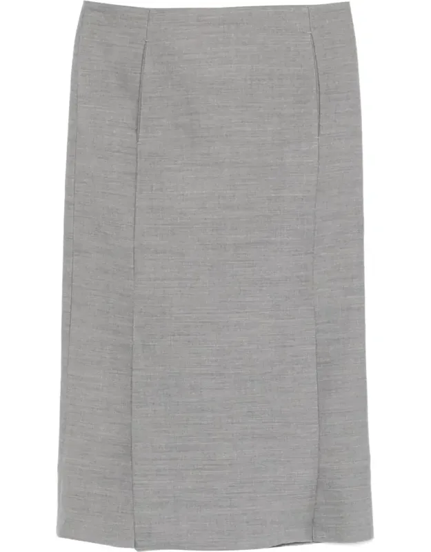 Tailored Midi Skirt