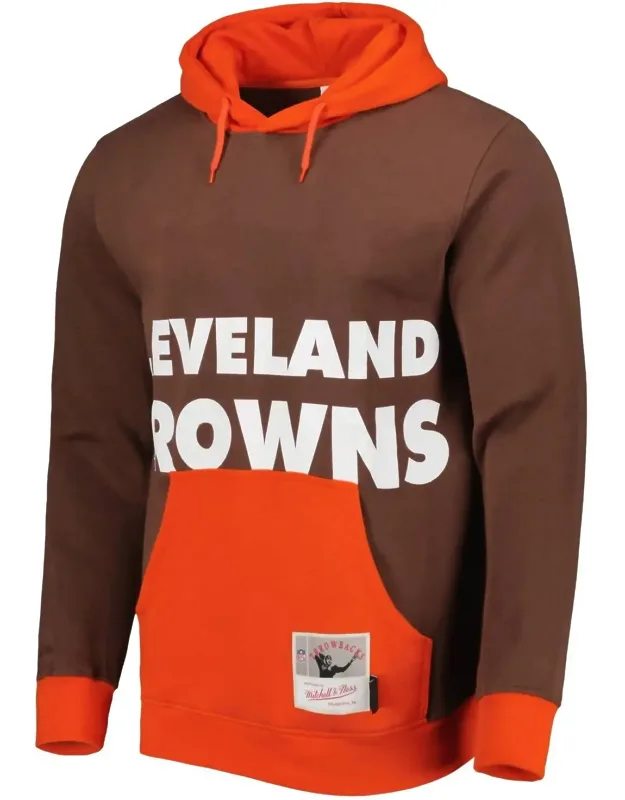 Cleveland Nfl Throwbacks Hoodie Sweatshirt