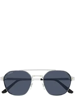 Cartier Sunglasses Rectangular Metal