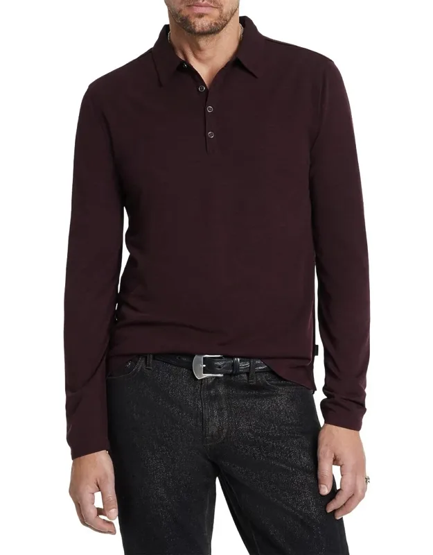 Regular Fit Wool-blend Polo Sweater