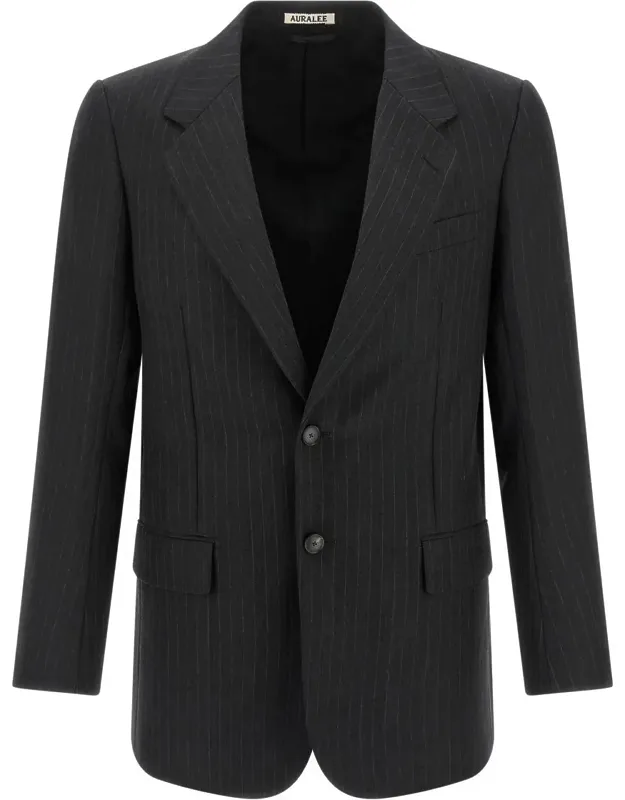Pinstripe Blazer