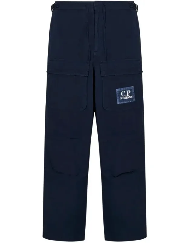 Relaxed Fit Cargo Pants With Drawstring Waist And Functional Pockets