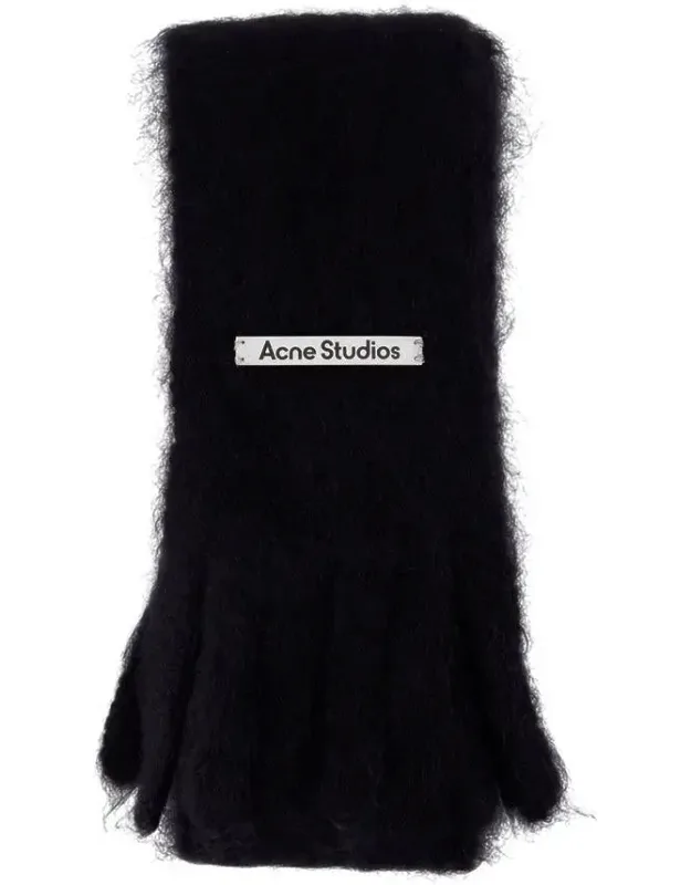 Fn Ux Accs000191 Scarf, Mohair Wool