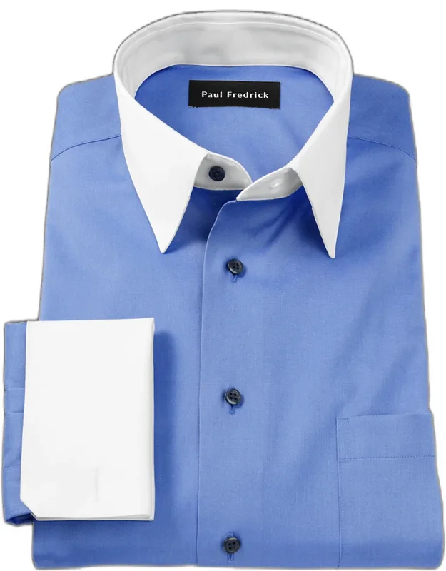 Comfort Stretch Non-iron Solid Dress Shirt