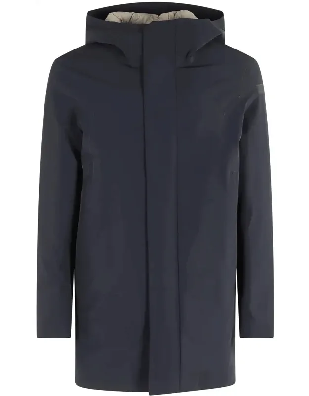 Floating Parka Jacket With Hood