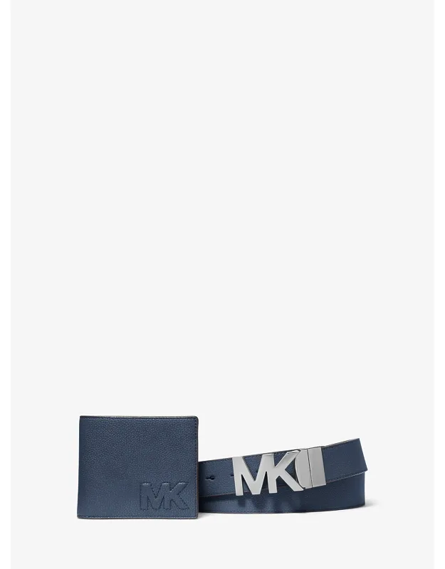 Billfold Wallet And Belt Gift Set