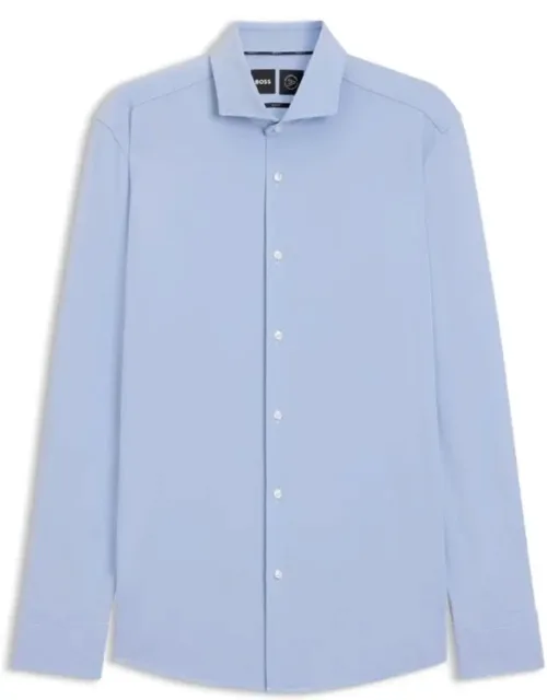 Structured Performance-stretch Jersey Shirt