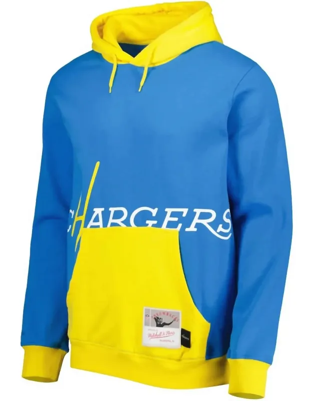 Los Angeles Chargers Throwback Hoodie Sweatshirt