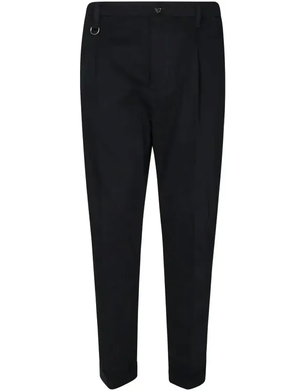 Tailored Trousers With Single Front Pleats