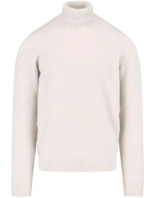 Cashmere Sweater, Turtleneck, Long Sleeves
