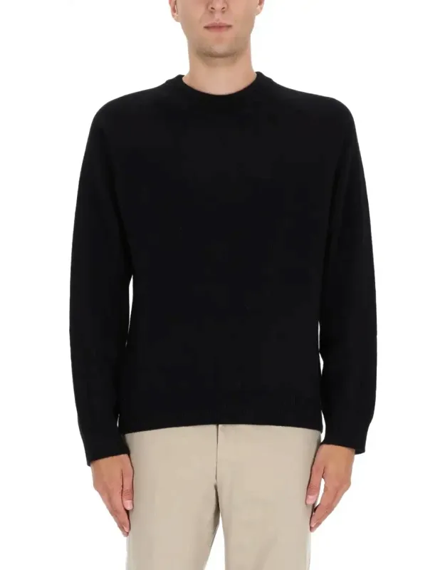 Classic Crew Neck Merino Wool Sweater