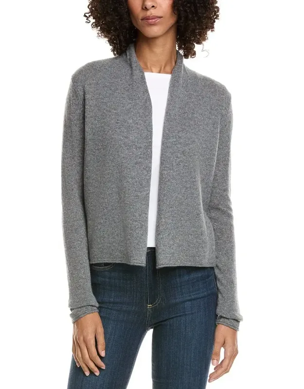 Cashmere Open Cardigan