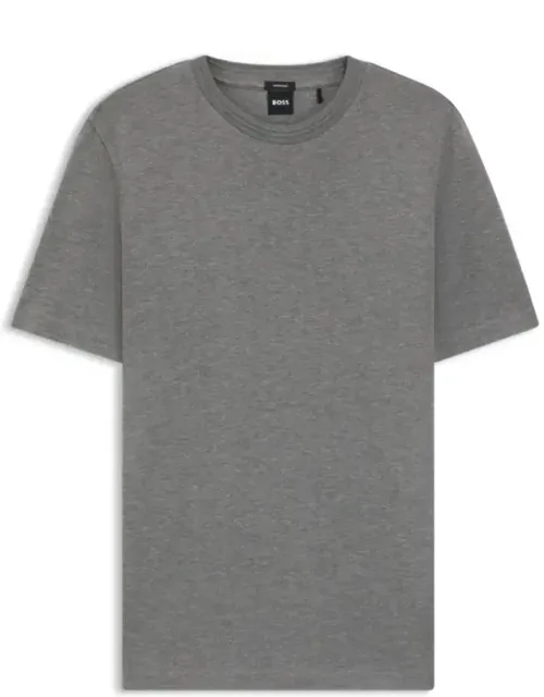 Herringbone-structure T-shirt