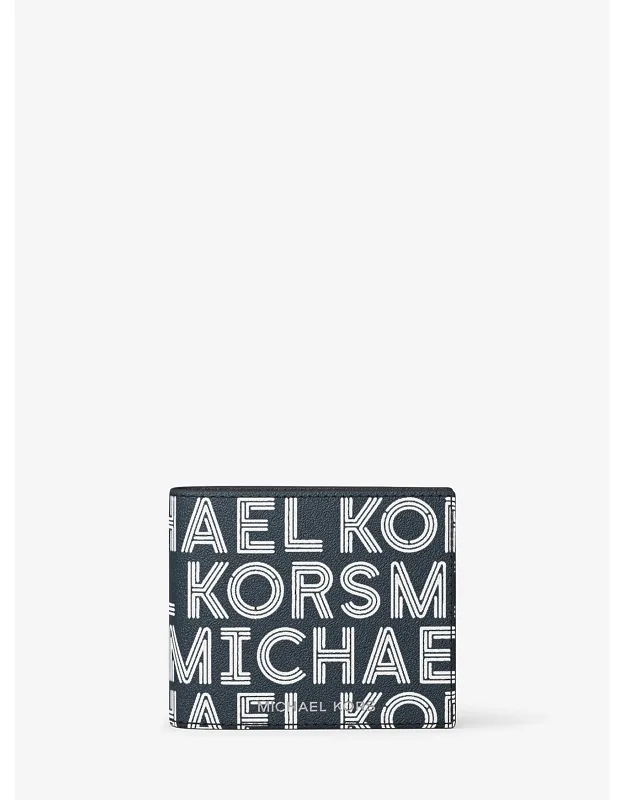 Graphic Logo Billfold Wallet