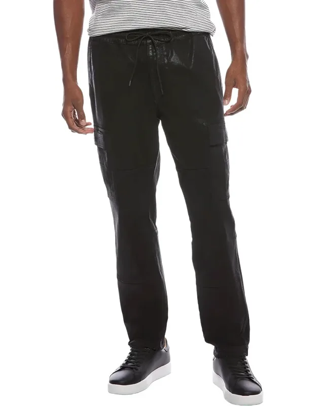Coated Cargo Pants
