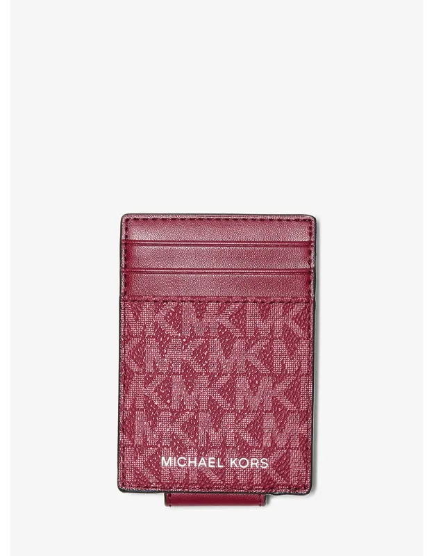 Cooper Signature Logo Money Clip Card Case