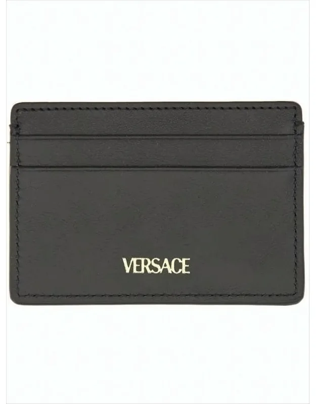 Rectangular Calf Leather Card Wallet