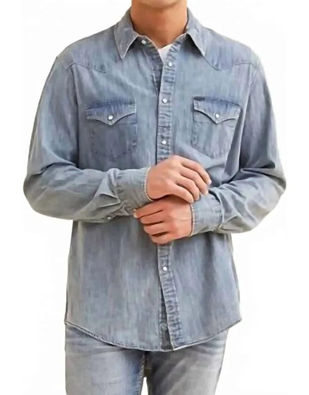 Washed Denim Shirt
