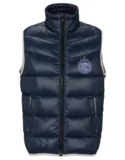 Boss X Nfl Water-repellent Padded Gilet With Collaborative Branding
